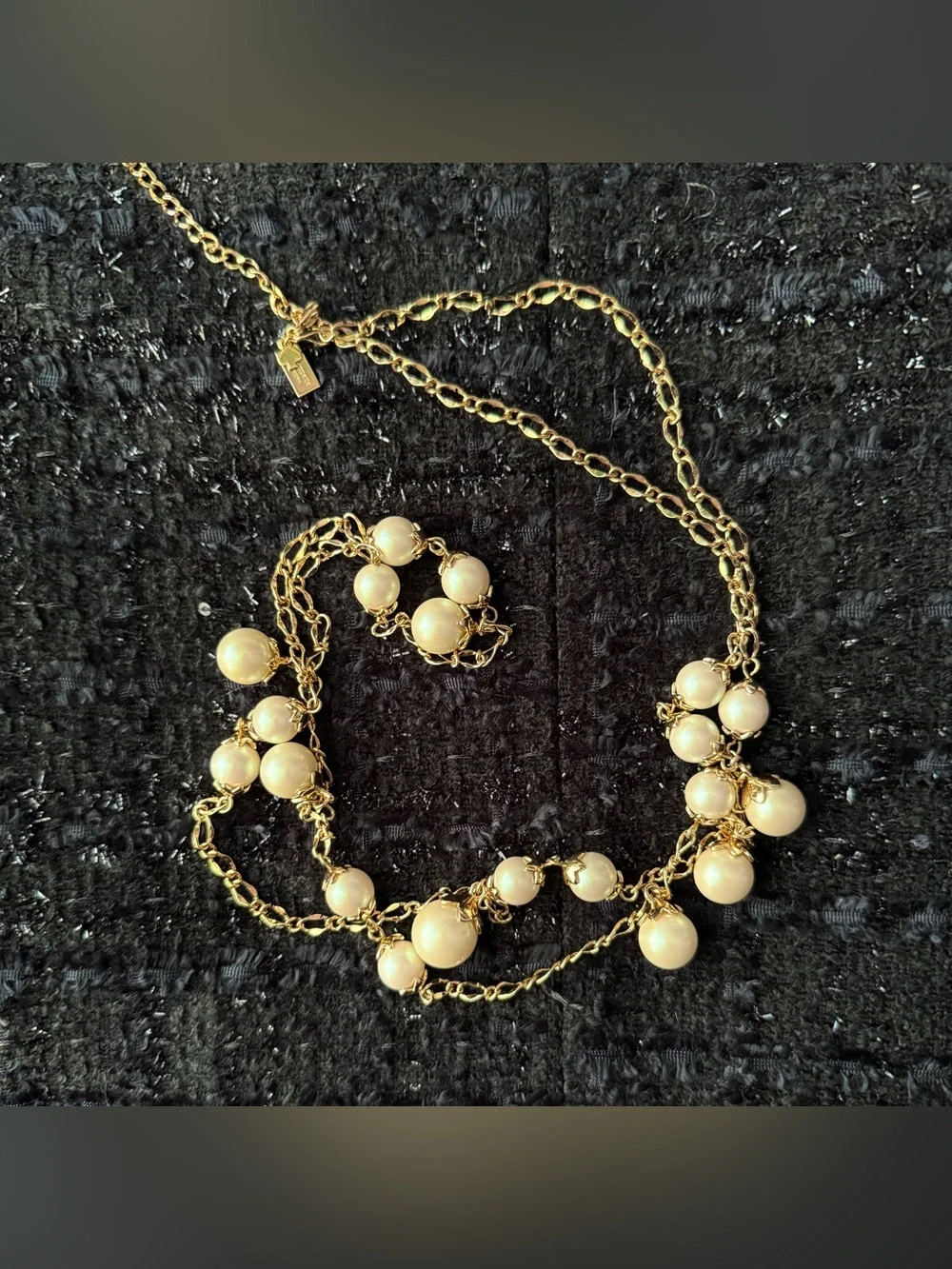 Kate Spade Long Pearl Necklace